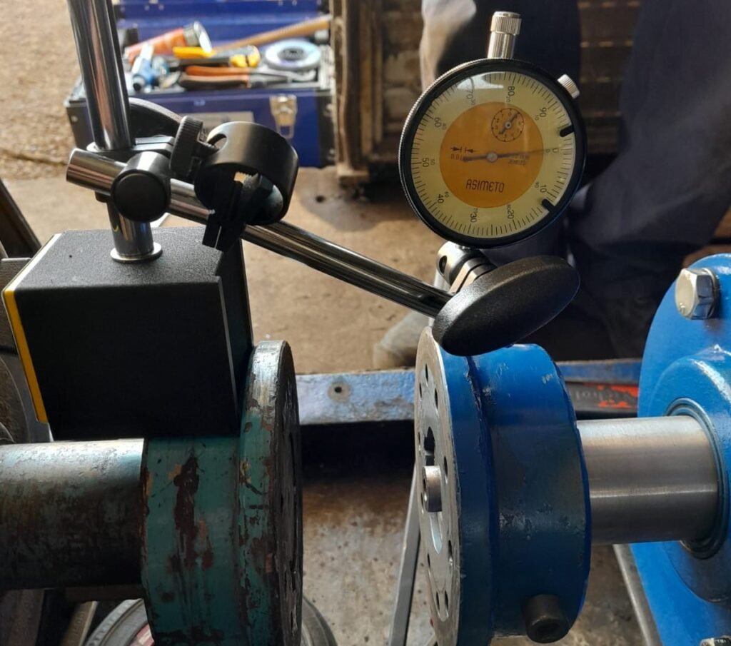 reparación de máquinas industrial