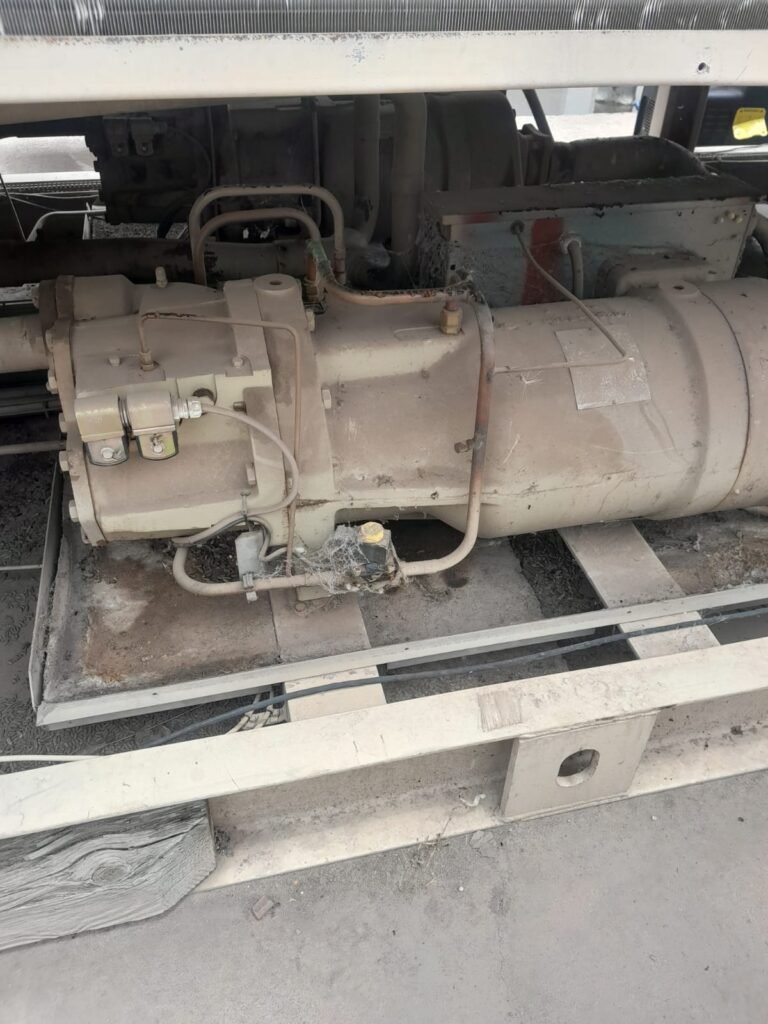 ANTES DESPUES mtto aeropuerto rosario refrigeracion climatizacion chiller 9 Planta de tratamiento de agua y reparación de chiller