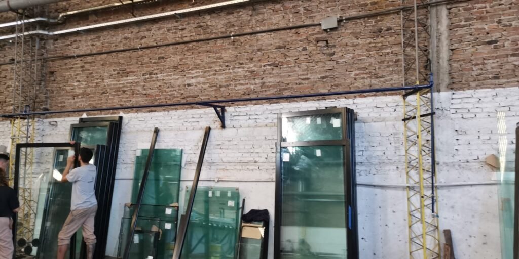 instalacion red aire en fabrica 5 Planta de tratamiento de agua y reparación de chiller