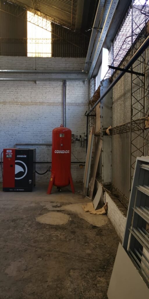 instalacion red aire en fabrica 6 Planta de tratamiento de agua y reparación de chiller