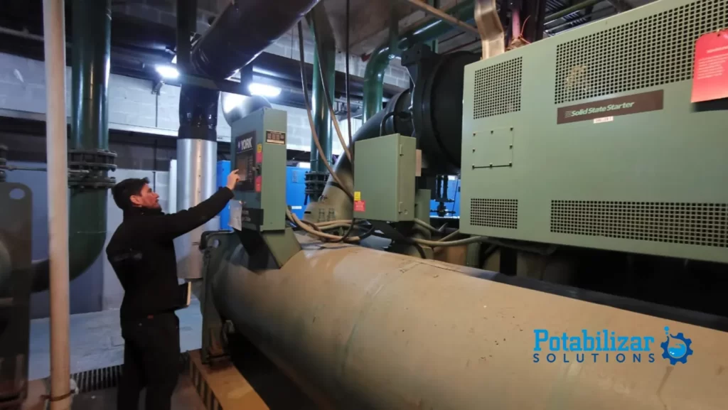 chiller ingenieria reparacion sistema de climatizacionrosario argentina 4 Planta de tratamiento de agua y reparación de chiller