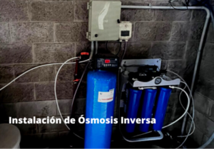 osmosis inversa Planta de tratamiento de agua y reparación de chiller