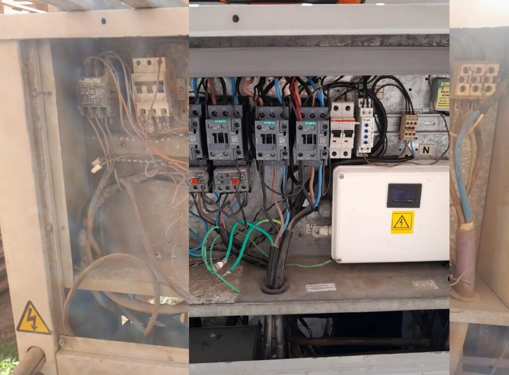 tablero electrico mantenimiento 6 Planta de tratamiento de agua y reparación de chiller