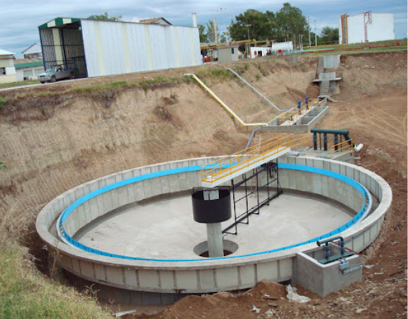 Sedimentador industrial Planta de tratamiento de agua y reparación de chiller